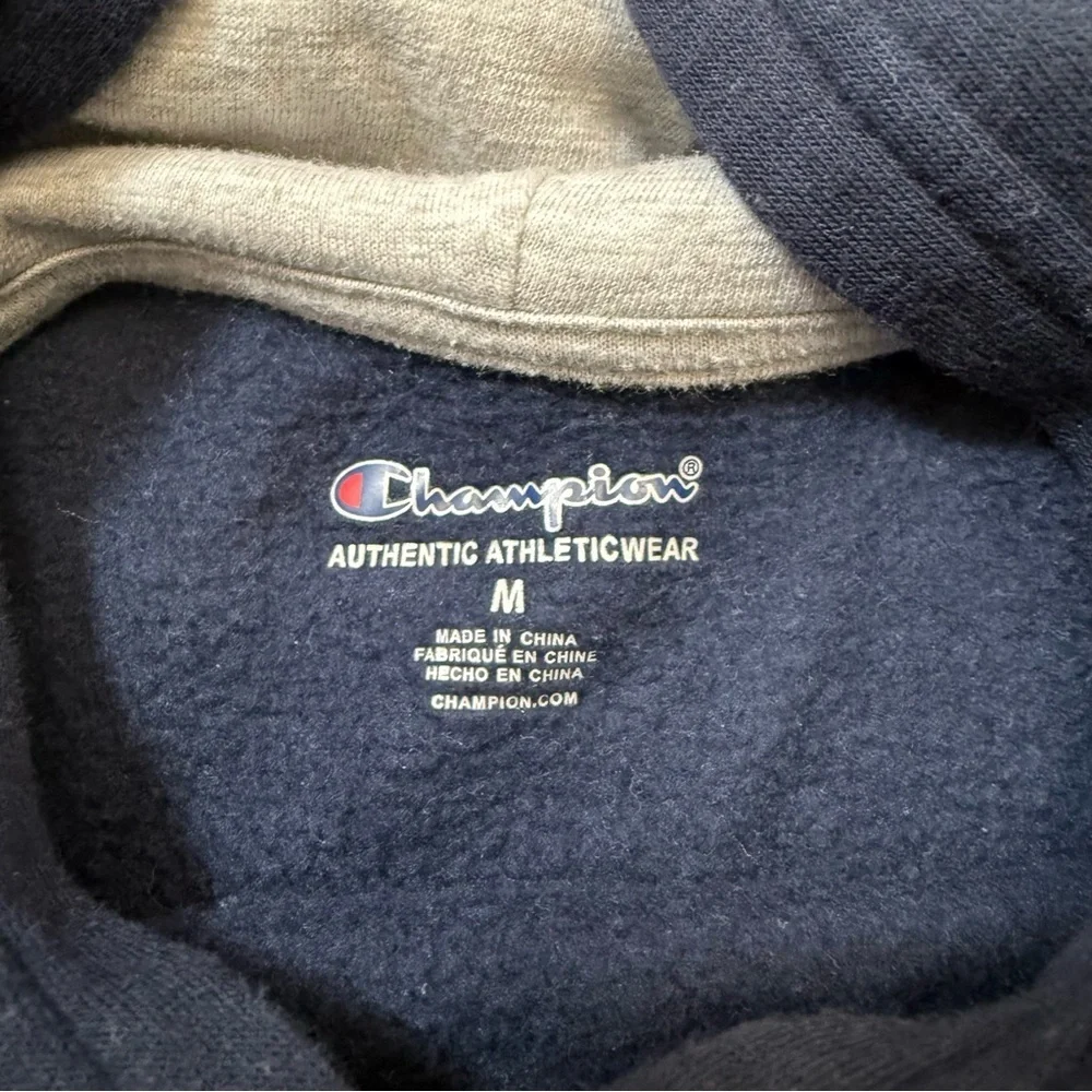 Kids Champion Navy Blue Hoodie